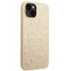 Guess GUHCP14MHGGSHD iPhone 14 Plus / 15 Plus 6.7 złoty/gold hard case Glitter Script